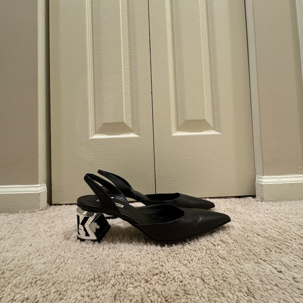 Karl Lagerfeld slingbacks - Picture 4 of 7